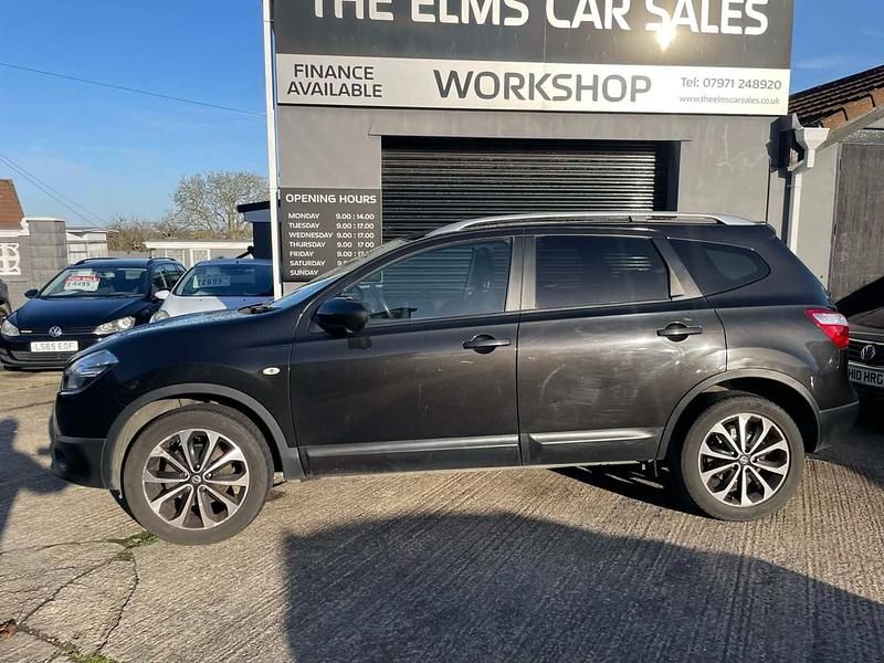 Used Nissan Qashqai +2 N-TEC 117 HP (86 kW) 2013 Black SUV