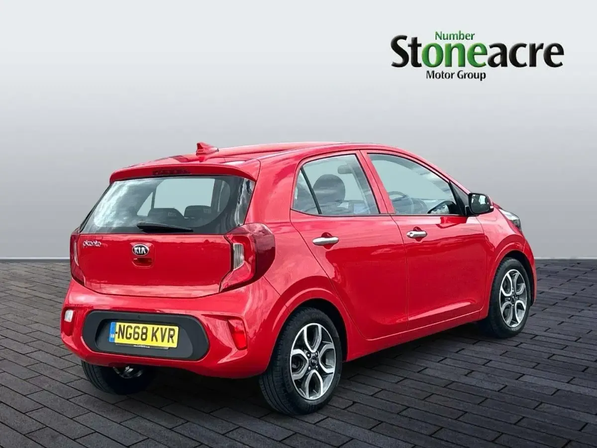 Used Kia Picanto 84 HP (61 kW) 2019 Red Hatchback