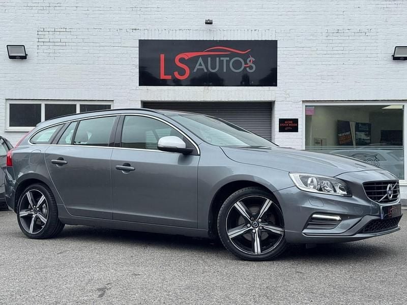 Grey Used 2016 Volvo V60 R-Design Estate | £8,995 (Fair price) - Image 1/4