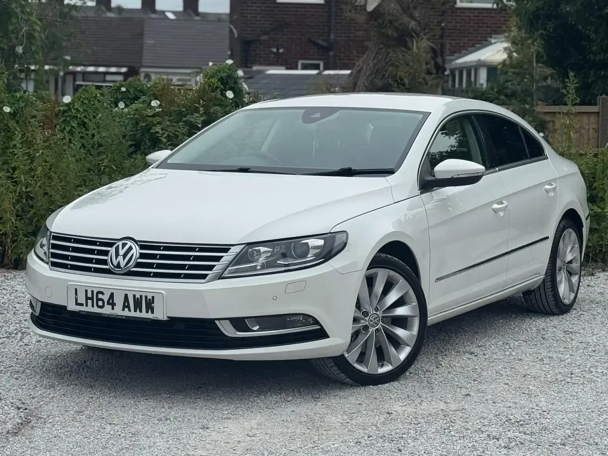 Used VW CC GT 2014 White Sedan