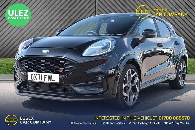 Black Used 2021 Ford Puma ST SUV | £16,448 (Fair price) - Image 1/4