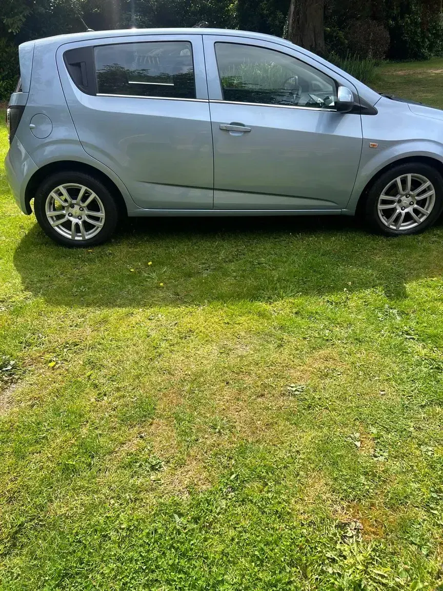 Used Chevrolet Aveo LTZ 2012 Blue Hatchback