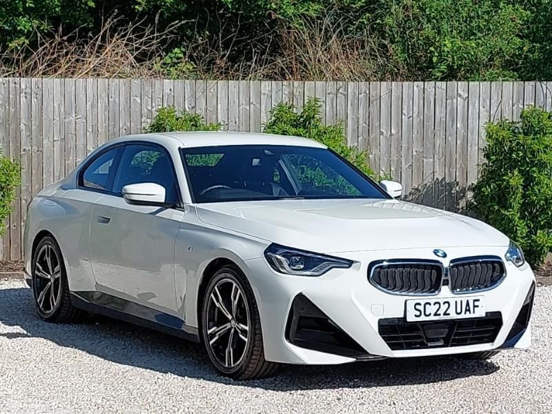 White Used 2022 BMW 220 M Sport Coupe | £28,498 (A bit pricey) - Image 1/4