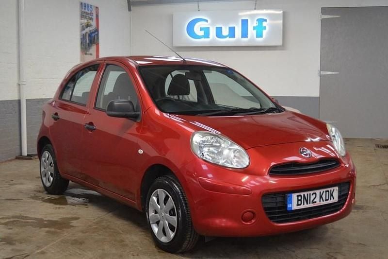 Red Used 2012 Nissan Micra Visia Hatchback | £2,850 (Fair price) - Image 1/1