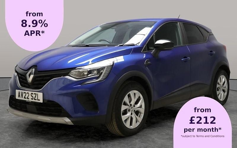 Blue Used 2021 Renault Captur Iconic SUV | £15,590 (Fair price) - Image 1/3