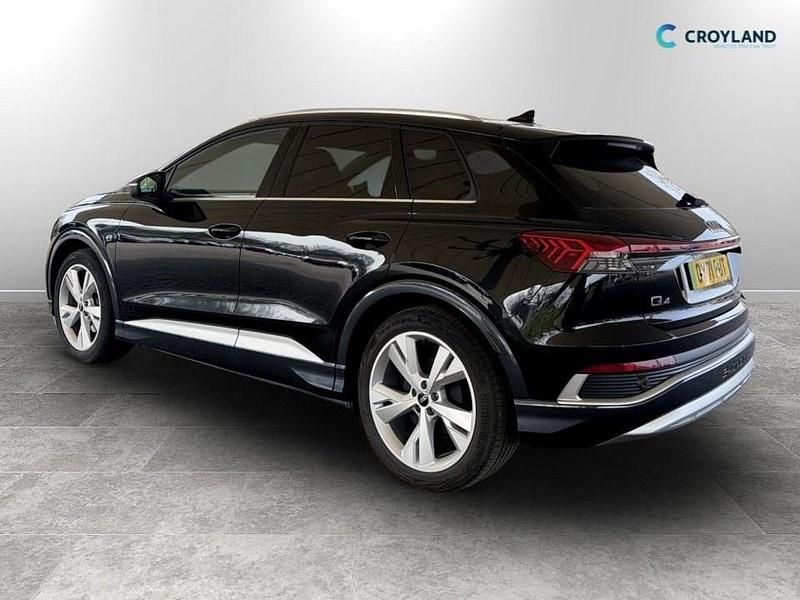 Used Audi Q4 e-tron S-Line 125 kW (170 HP) 2021 Black SUV