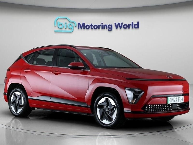 Red Used 2024 Hyundai Kona Advanced SUV | £20,400 (Good price) - Image 1/4