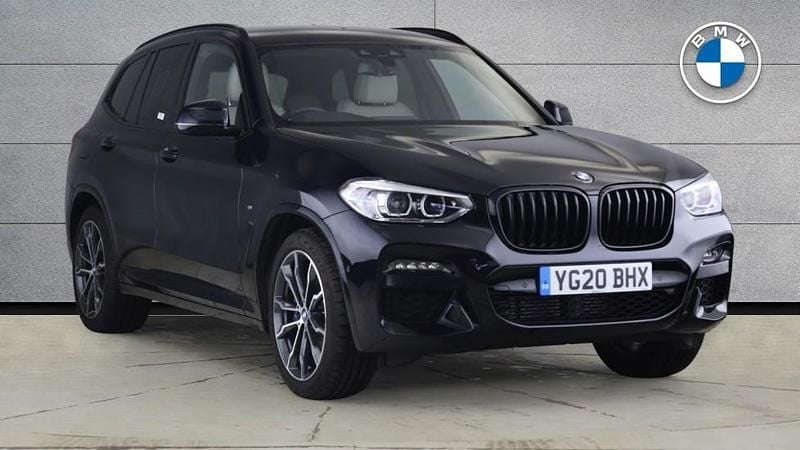 Black Used 2020 BMW X3 M Sport SUV | £28,900 (Fair price) - Image 1/4