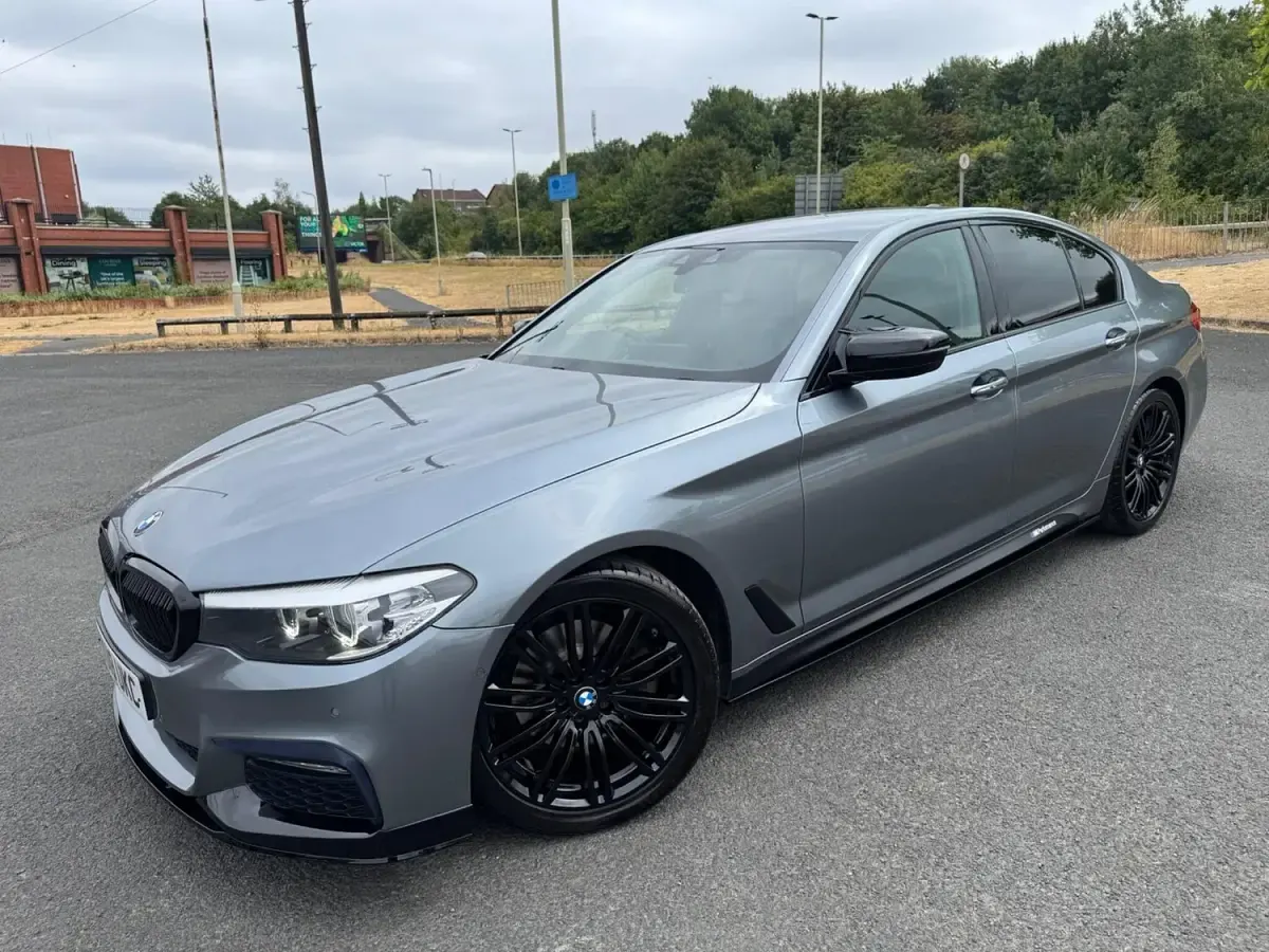 Used BMW 520 M Sport 2018 Blue Sedan