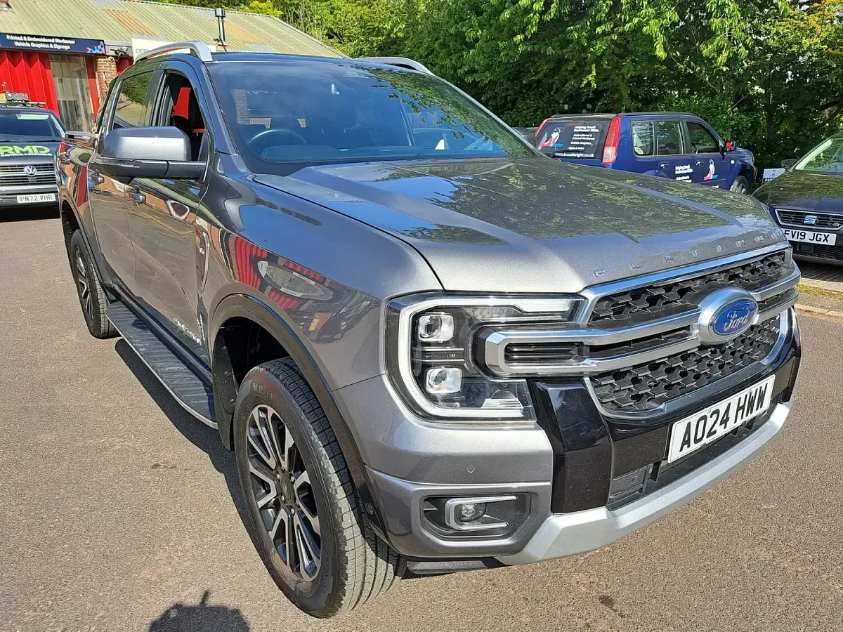 Used Ford Ranger Platinum 2024 Grey Pickup
