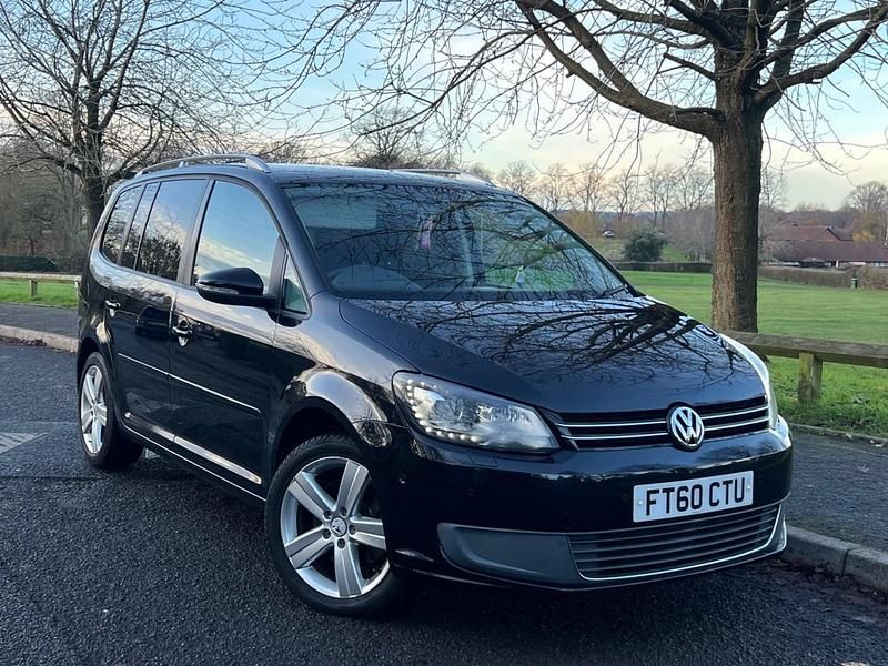 Black Used 2011 VW Touran SE MPV | £3,450 (Good price) - Image 1/4