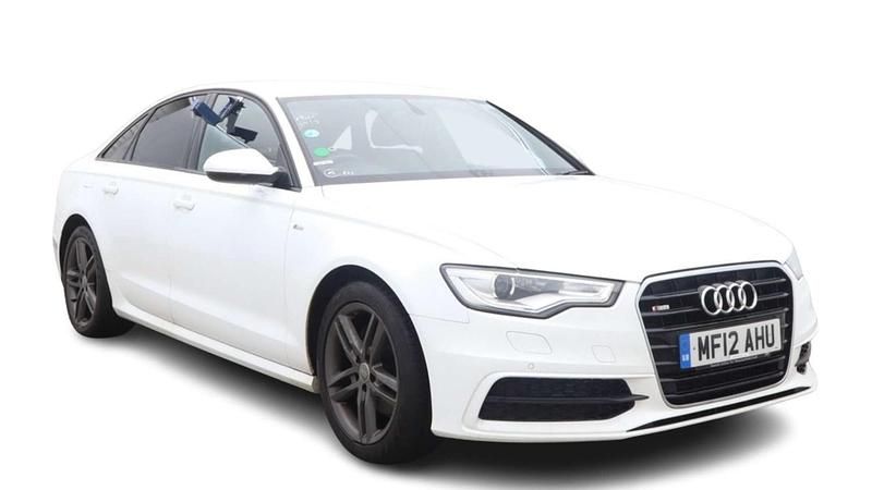 Used Audi A6 S-Line 2012 White Sedan