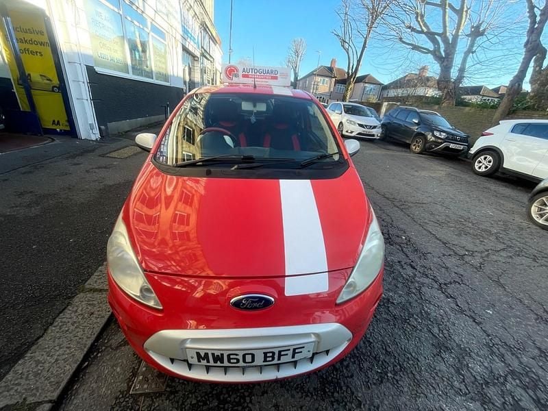 Used Ford Ka 69 HP (50 kW) 2010 Red Hatchback