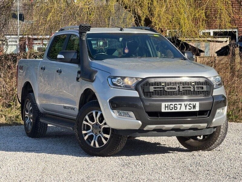 Silver Used 2017 Ford Ranger Wildtrack Pickup | £15,495 (Good price) - Image 1/4