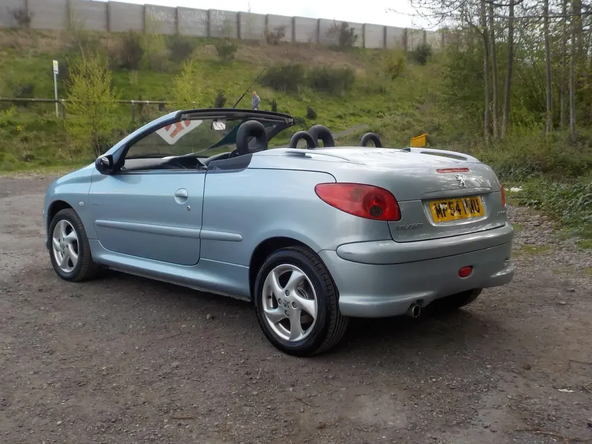 Used Peugeot 206 Allure 2004 Silver Cabriolet