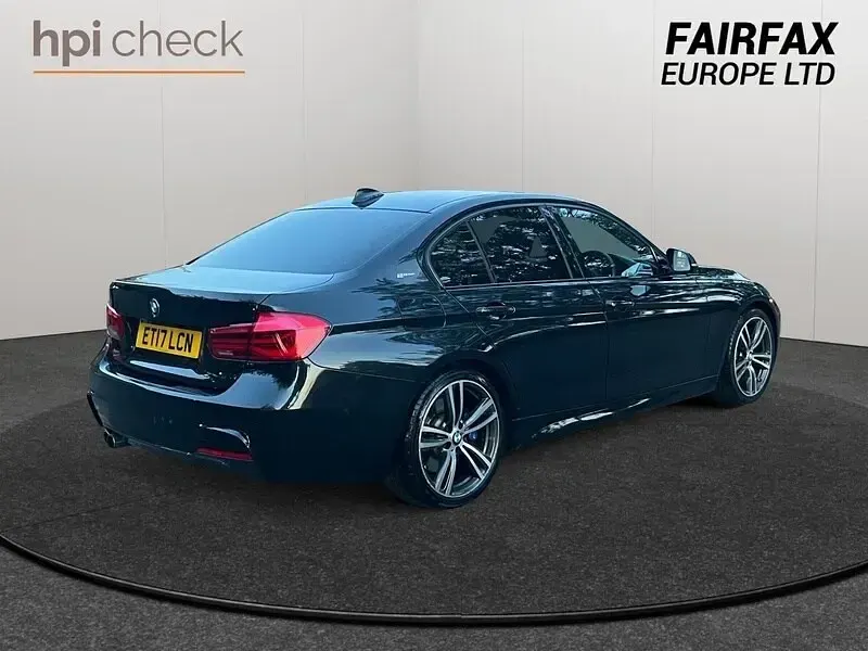 Used BMW 330e M Sport 2017 Black Sedan