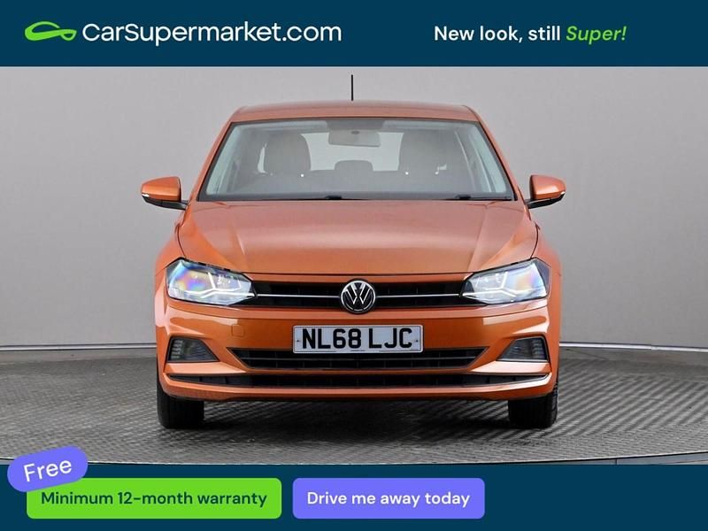 Used VW Polo SE 2018 Orange Hatchback