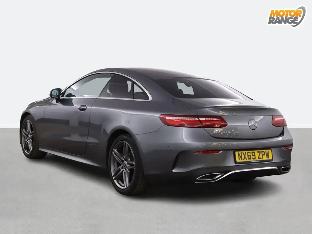Used Mercedes E220 AMG line 194 HP (142 kW) 2019 Grey Coupe