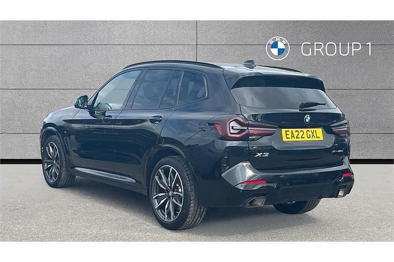 Used BMW X3 M Sport 190 HP (139 kW) 2022 Black sapphire metallic paint SUV