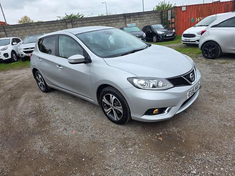 Silver Used 2015 Nissan Pulsar N-TEC Hatchback | £5,390 (Fair price) - Image 1/4