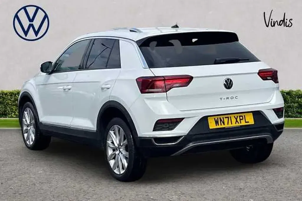 Used VW T-Roc SEL 150 HP (110 kW) 2021 White SUV