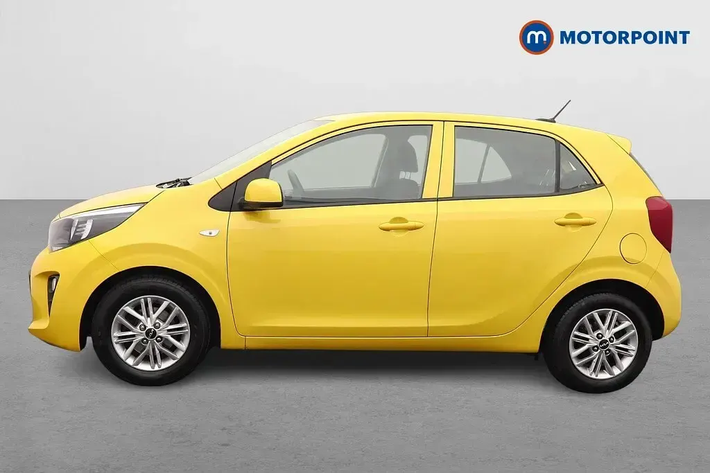 Used Kia Picanto 2022 Yellow Hatchback