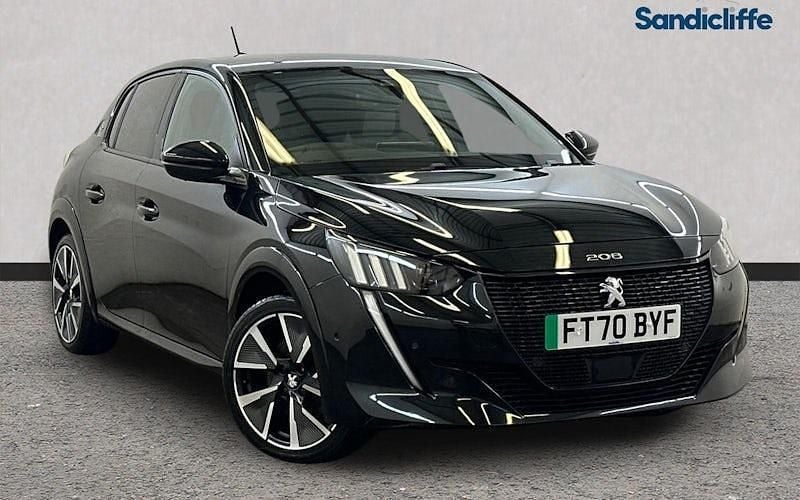 Used Peugeot e-208 GTi 100 kW (136 HP) 2023 Black Hatchback
