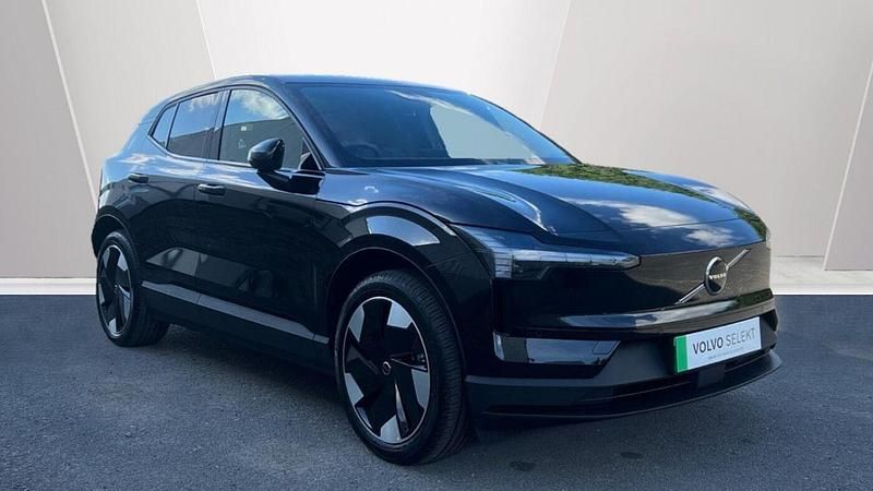 Onyx black Used 2025 Volvo EX30 Plus SUV | £28,391 (Fair price) - Image 1/4