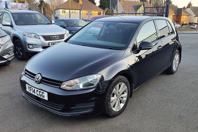 Black Used 2014 VW Golf VII SE Hatchback | £5,500 (Good price) - Image 1/1