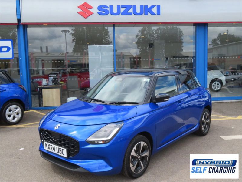 Blue Used 2024 Suzuki Swift Hatchback | £17,796 (Expensive) - Image 1/2