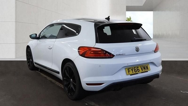 Used VW Scirocco Black Edition 125 HP (91 kW) 2016 Candy white Coupe