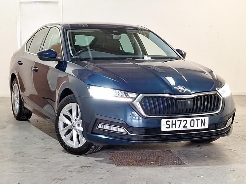 Used Skoda Octavia SE L 150 HP (110 kW) 2023 Blue Hatchback