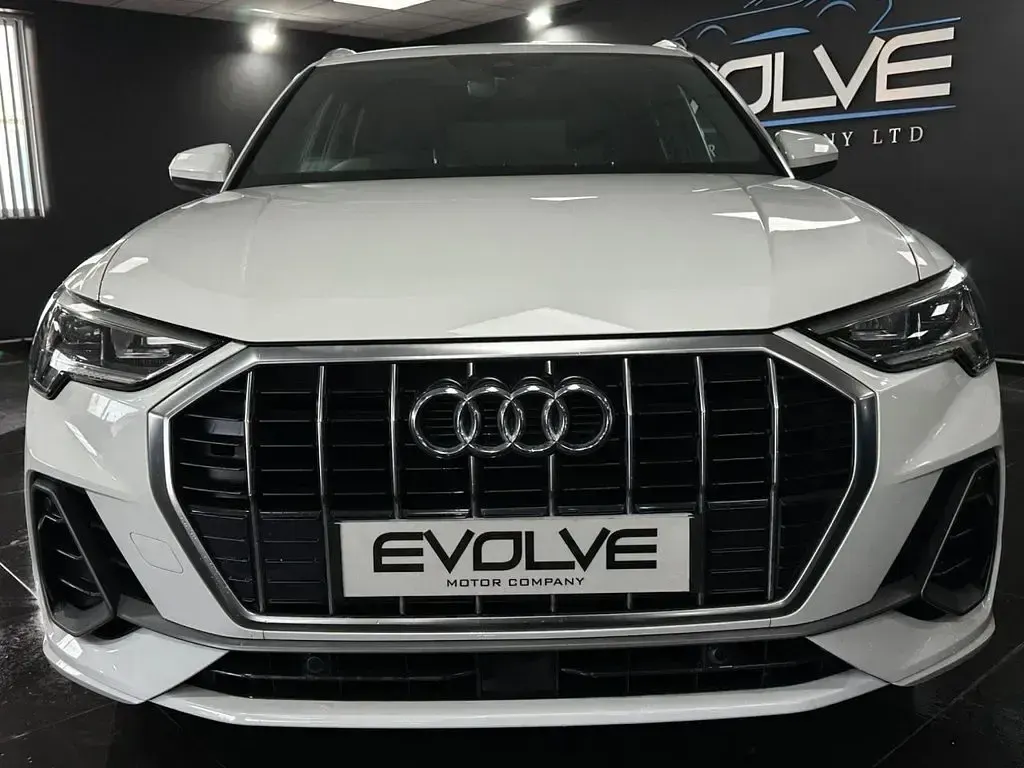 Used Audi Q3 S-Line 150 HP (110 kW) 2020 White SUV