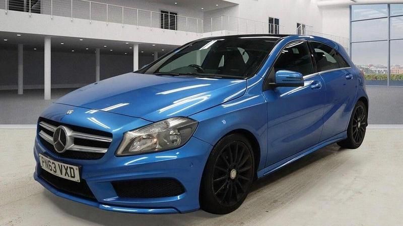 Used Mercedes A220 AMG 2013 Blue Hatchback