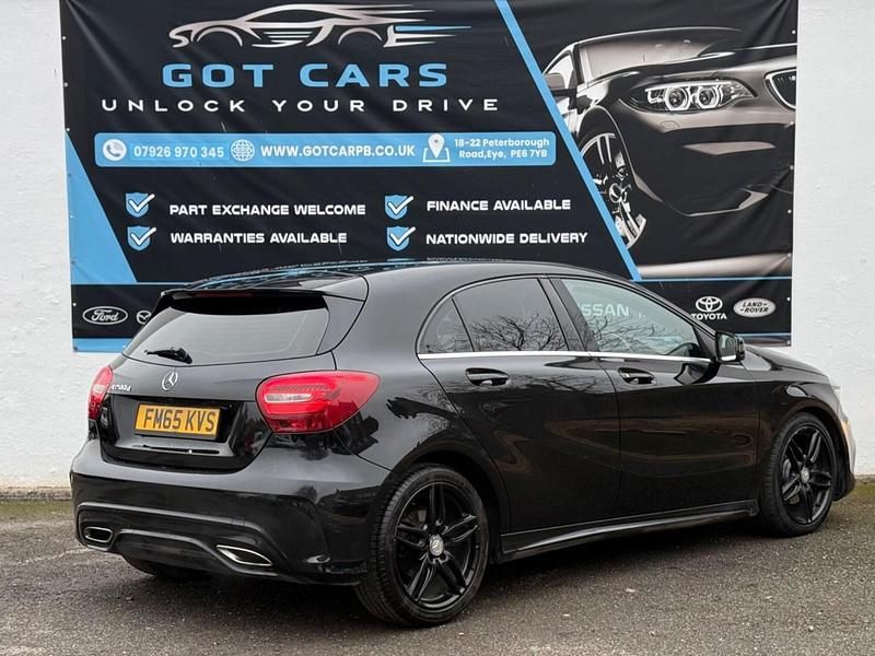 Used Mercedes A200 AMG line 2016 Black Hatchback