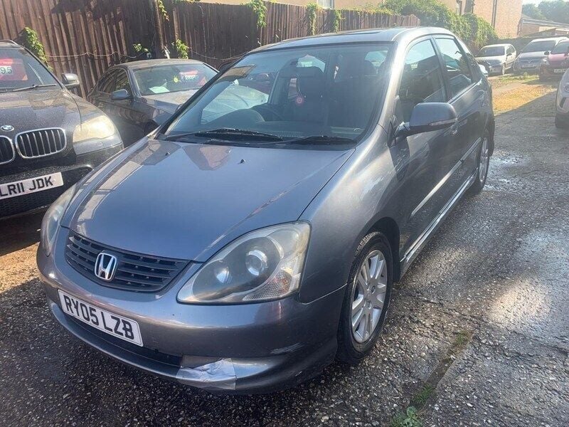 Grey Used 2005 Honda Civic Executive Hatchback | £1,995 (Fair price) - Image 1/4