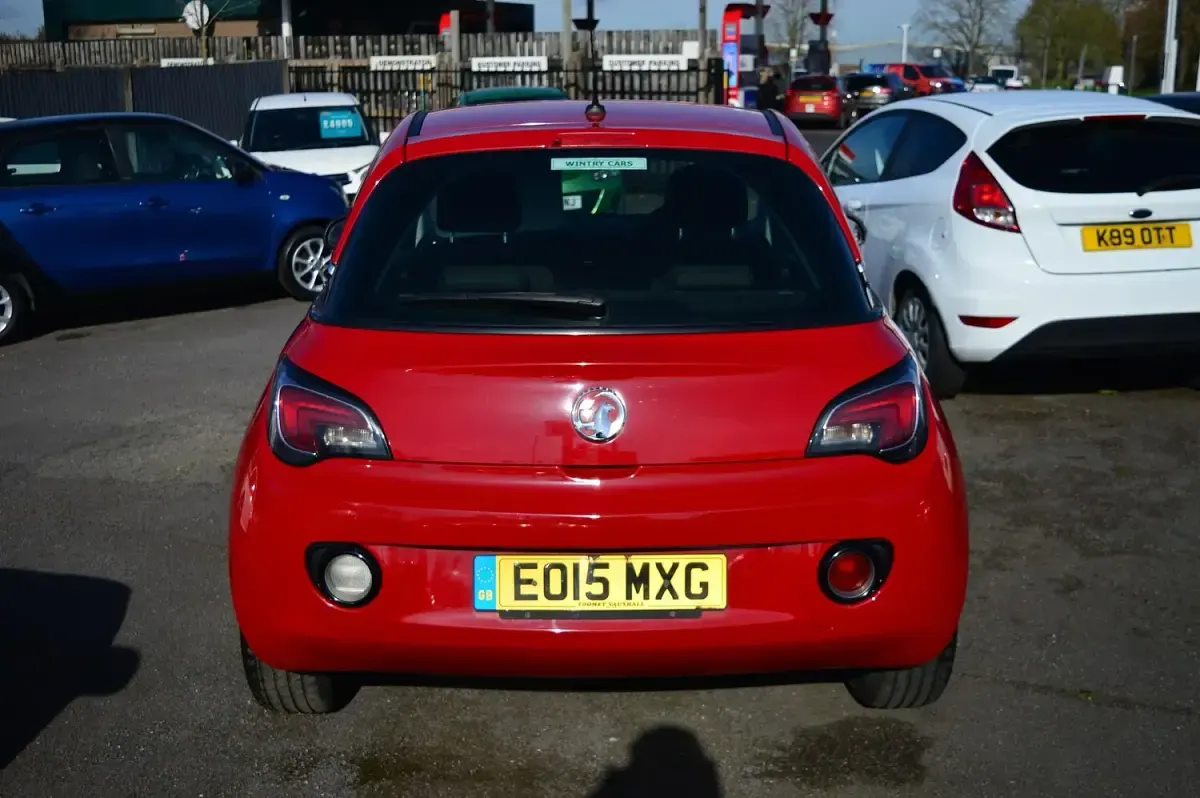 Used Vauxhall Adam Jam 70 HP (51 kW) 2015 Red Hatchback