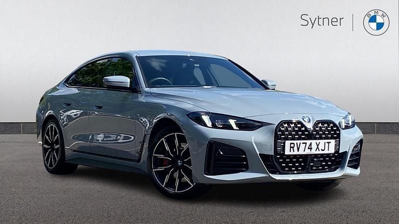 Grey Used 2025 BMW 420 Gran Coupé M Sport Coupe | £38,500 (Fair price) - Image 1/4