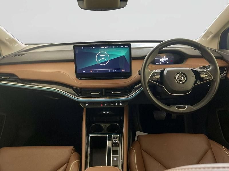 Used Skoda Enyaq iV ecoSuite 131 kW (179 HP) 2022 Blue SUV