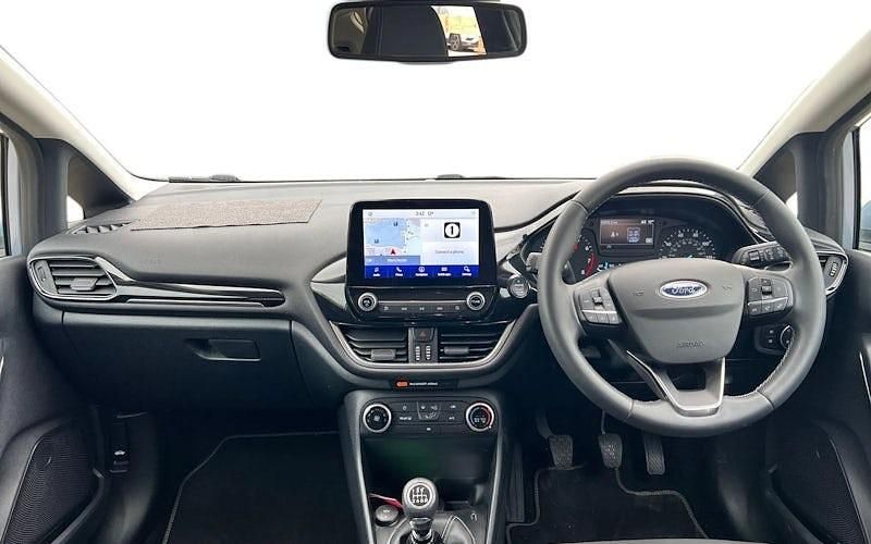 Used Ford Fiesta Titanium 95 HP (69 kW) 2021 Blue Hatchback