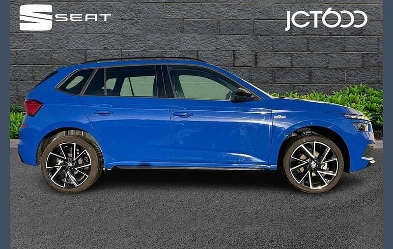 Used Skoda Kamiq Monte Carlo 147 HP (108 kW) 2023 Blue SUV