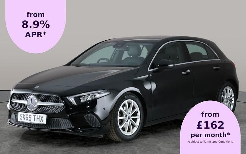 Black Used 2019 Mercedes A180 Premium Hatchback | £12,533 (Good price) - Image 1/2