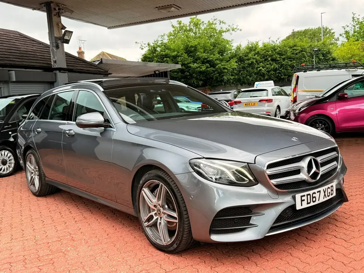 Used Mercedes E220 AMG Line Premium 2017 Grey Estate