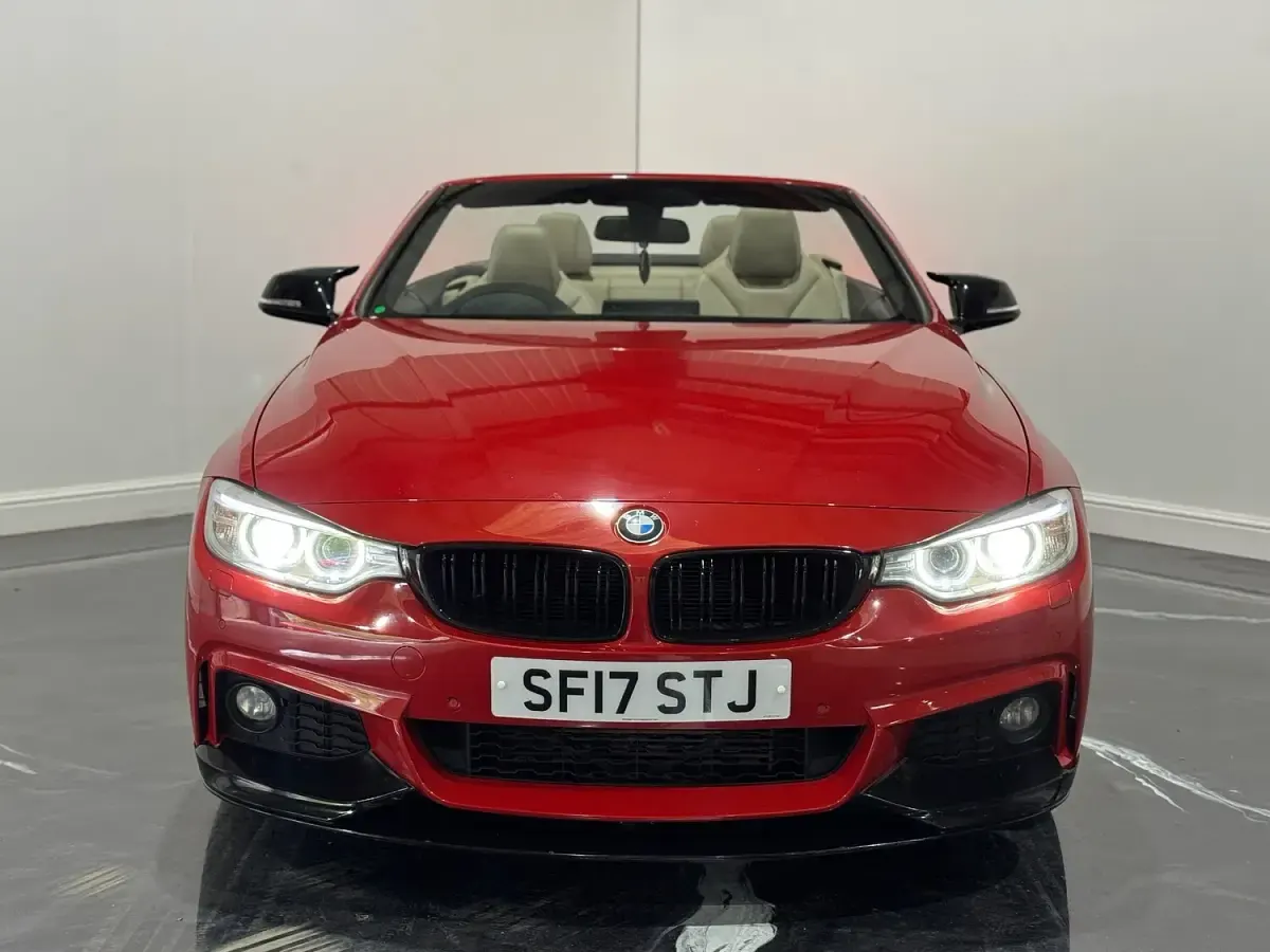 Used BMW 420 M Sport 190 HP (139 kW) 2017 Red Cabriolet