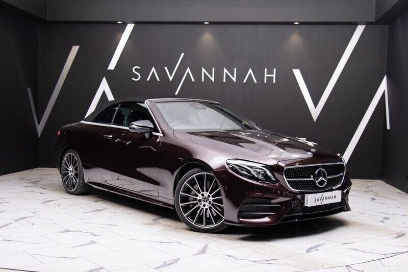 Red Used 2020 Mercedes E350 AMG Line Premium Plus Cabriolet | £32,990 (A bit pricey) - Image 1/1