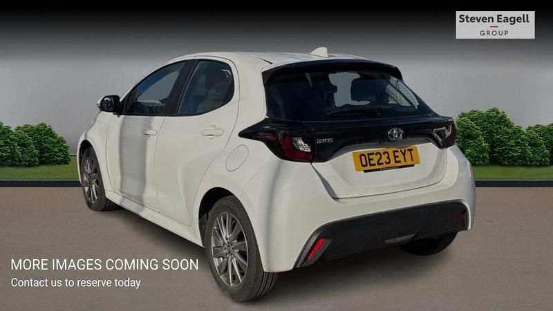 Used Toyota Yaris Hybrid 2023 White Hatchback