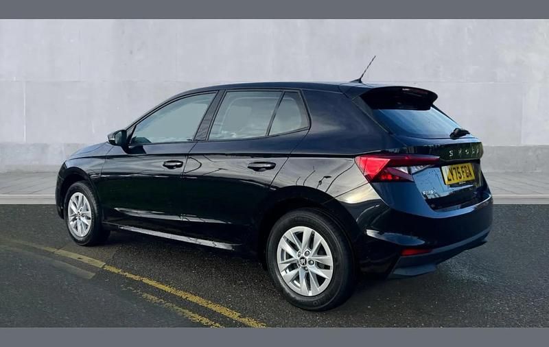 New Skoda Fabia SE 94 HP (69 kW) 2025 Black Hatchback