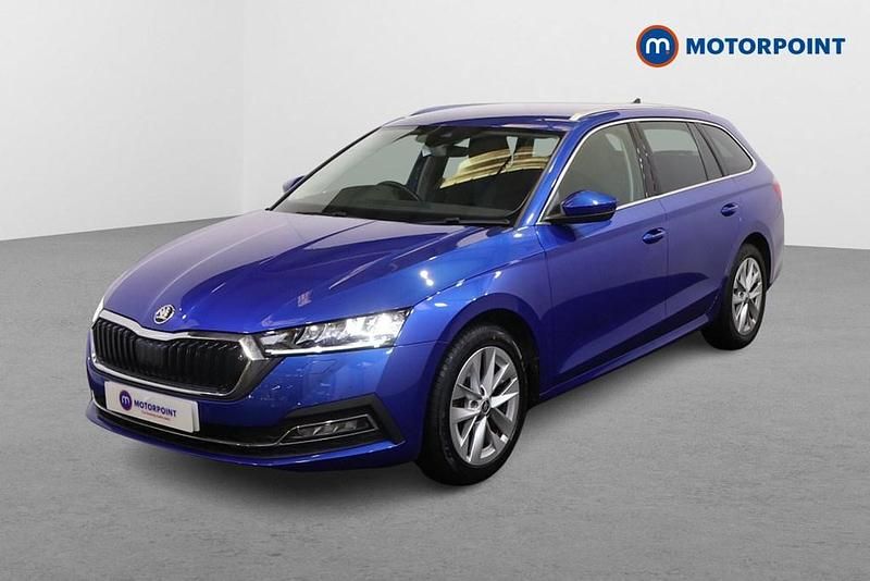 Used Skoda Octavia SE L 150 HP (110 kW) 2023 Blue Estate