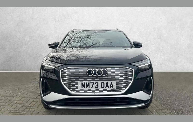 Used Audi Q4 e-tron S-Line 150 kW (204 HP) 2023 Black SUV