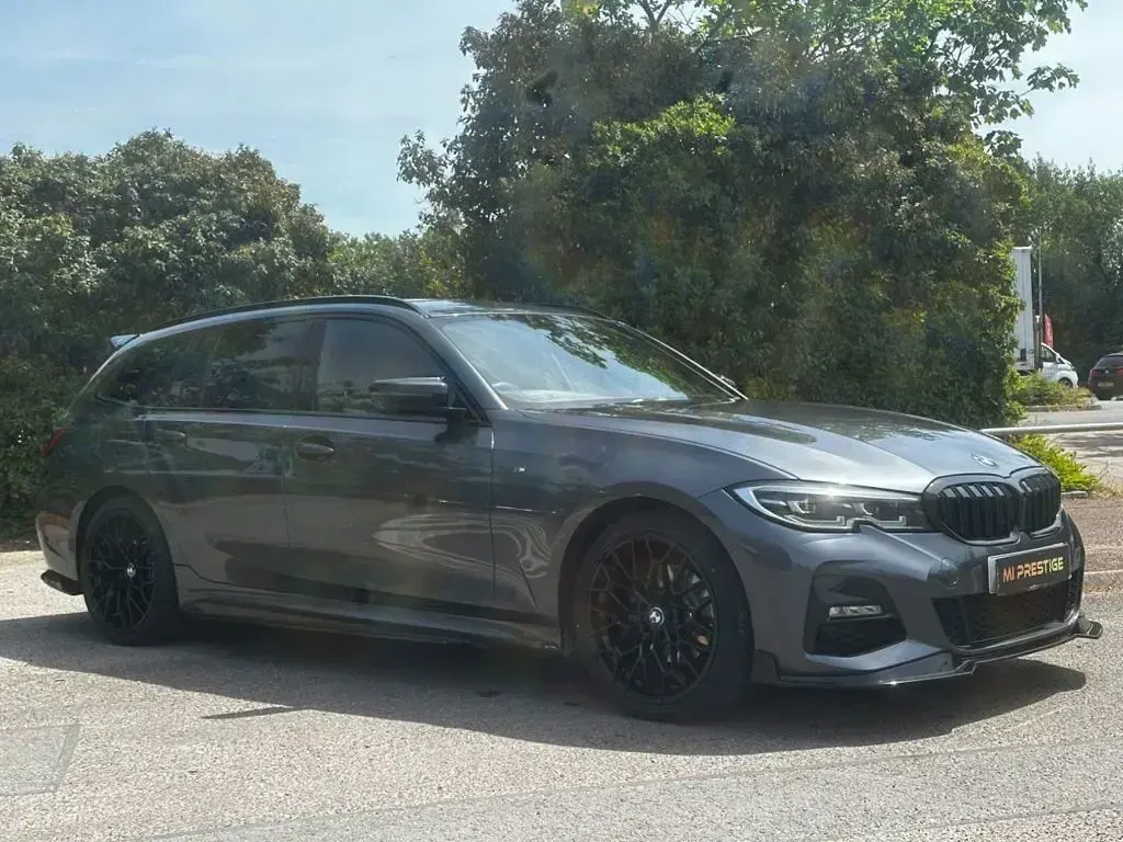 Used BMW 320 M Sport 184 HP (135 kW) 2021 Mineral gray metallic Estate